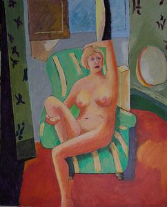 Hommage an Henri Matisse von Antonie van Gelder Beeldend kunstenaar