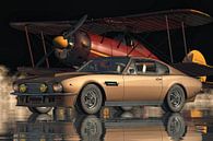 Aston Martin V8 Vantage a sports car from the seventies by Jan Keteleer thumbnail