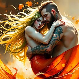 Meermin en Meerman van Linda de Klein