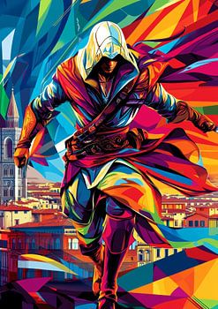 Pop Art Assassin: The Colors of Stealth and Style