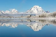 Landscape reflection Mount Moran | Grand Teton National Park by Dennis en Mariska thumbnail