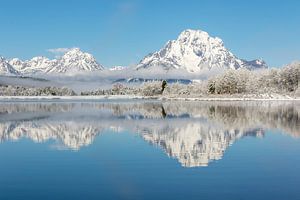 Landscape reflection Mount Moran | Grand Teton National Park