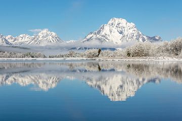 Winterliche Schönheit und Reflexion | Winterwunderland | Verschneite Landschaft
