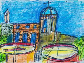 Castell d'Empordà, Catalonia, Spain by Herman Ketz