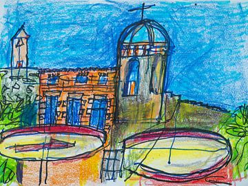 Castell d'Empordà, Katalonien, Spanien von Herman Ketz