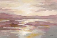 Rosa und Goldlandschaft, Silvia Vassileva