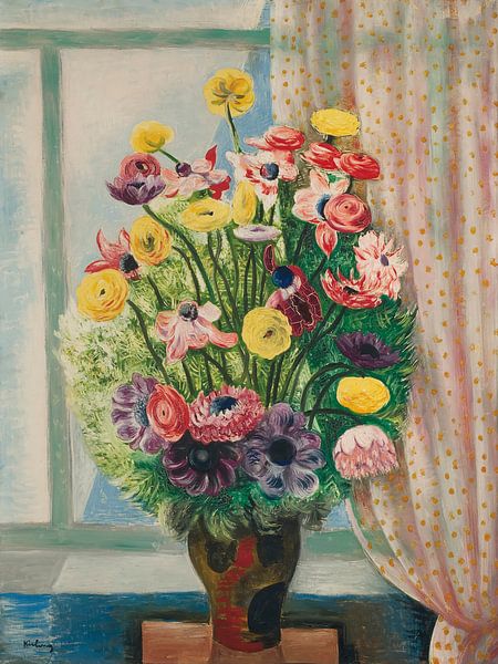 Moïse Kisling - Flowers by Peter Balan