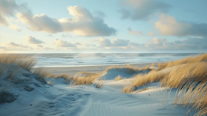 Impressive Play of Light on the Coast variation 4 by Steinfox Art