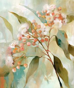 Fleurs de printemps abstraites
