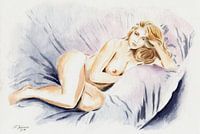 Kurvenreiche Schönheit - erotische Kunst
