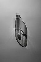 abstract black/white projection