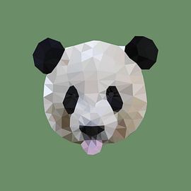 Panda by Low Poly