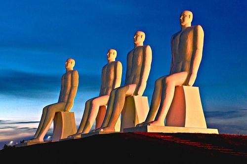 « L'homme au bord de la mer » - Esbjerg sur Silva Wischeropp