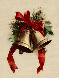 Cloche de Noël vintage sur IamHomeStudio