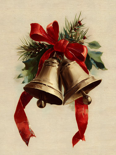 Cloche de Noël vintage