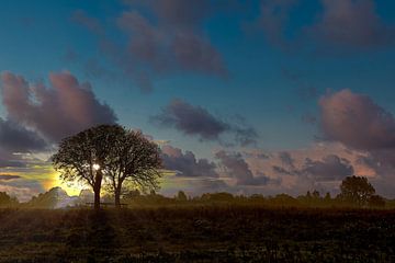 Sonnenaufgang bei Lentevreugd Wassenaar von Robert Jan Smit