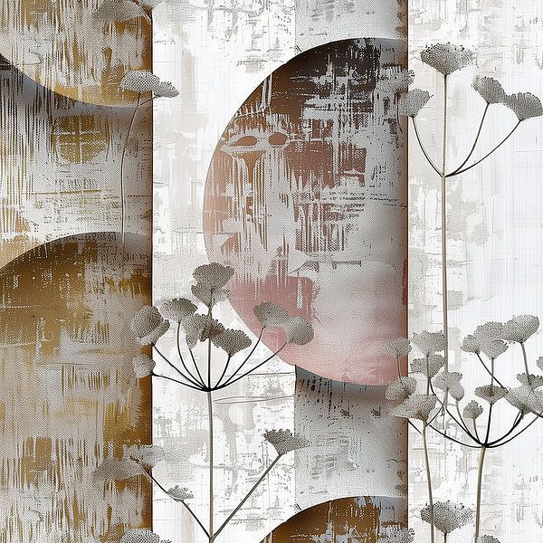 Circular Flowers II by Bianca ter Riet