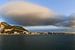 Panorama de Gibraltar avec un nuage géant sur Frank Herrmann