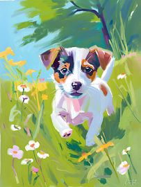 Kleiner Frühling im Blumenfeld von Trinkets NL ✪ Design Studio