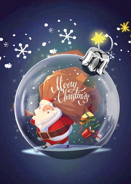 Eine magische Weihnachtsnacht Santa Clause von PublicArt77