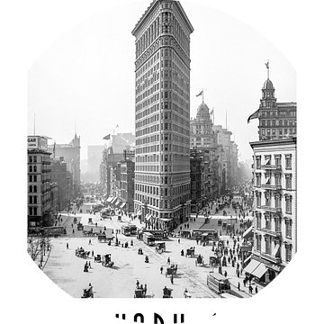 New York 1903: Het Flatiron-gebouw van Christian Müringer