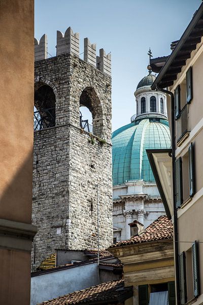 Layers of Bergamo, Italy #2 van Martijn de Jong
