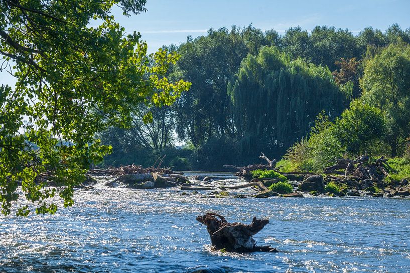 Chute d'eau sur la Leine, Neustadt am Rübenberge, Basse-Saxe, par Torsten Krüger