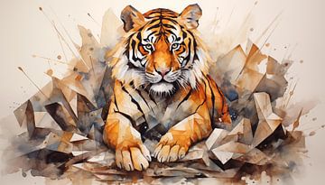 Panorama artistique du tigre sur TheXclusive Art