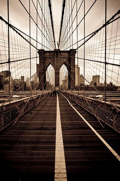 Brooklyn Bridge van Maarten De Wispelaere