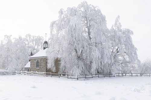 Chapelle Fischbach in de winter