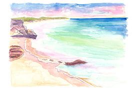 Escape to Great Harbour Cay Bahamas Horseshoe Beach by Markus Bleichner