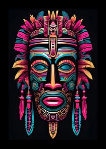 Tribal Maske Kunst