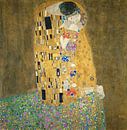 Der Kuss - Gustav Klimt von Rebel Ontwerp Miniaturansicht