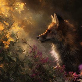 Fuchs im Lichtschimmer von ARTemberaubend