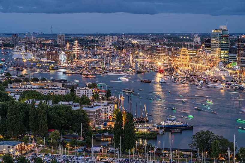 Sail Amsterdam 2025 à l'heure bleue par Jeroen de Jongh Photographie