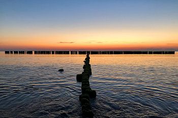 Rügen Dranske Sonnenuntergang