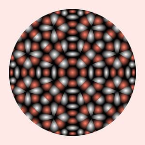 Voronoi Kaleidoscope van Frido Verweij