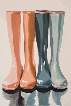 Cap boots by Patterns & Palettes