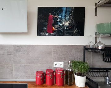 Customer photo: Jak tea is boiled for the monks by Affect Fotografie