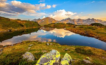 Idylle romantique au lac de Krummschnabel