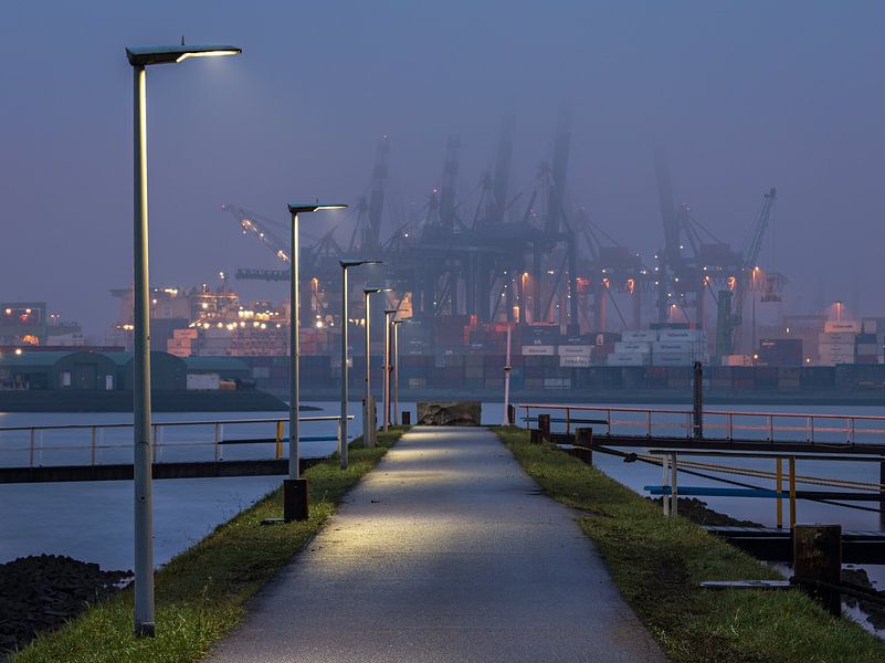 Rotterdam Harbour 2 von Erik de Jong