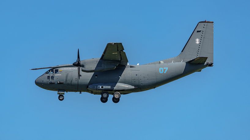 Lithuanian Air Force Alenia C-27J Spartan. by Jaap van den Berg
