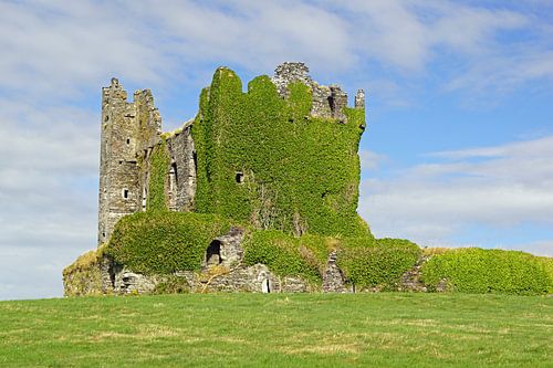 Ballycarbery Castle in Ierland