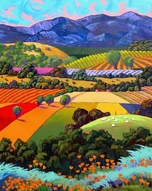 Chromatic Valley Fields by Chromapetal