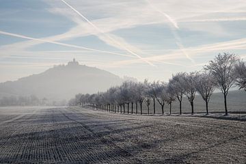 The sleeping fortress: Winter morning magic at Wachsenburg Castle