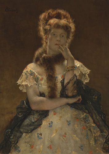De Parijse Sfinx, Alfred Stevens