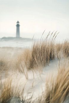 Leuchtturm Dünen