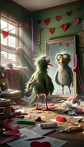 Mirror image of love by artefacti