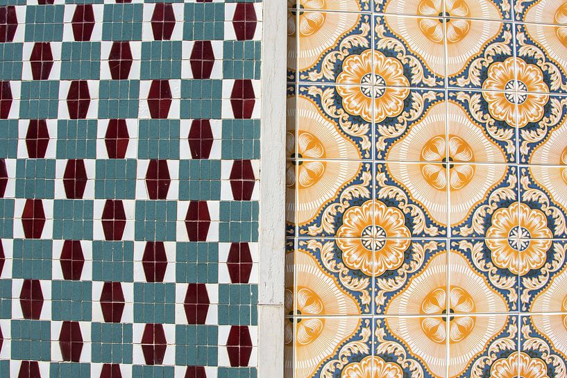 Tegelwerk Portugal by Yvonne van der Meij