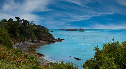 Paysage côtier en Bretagne